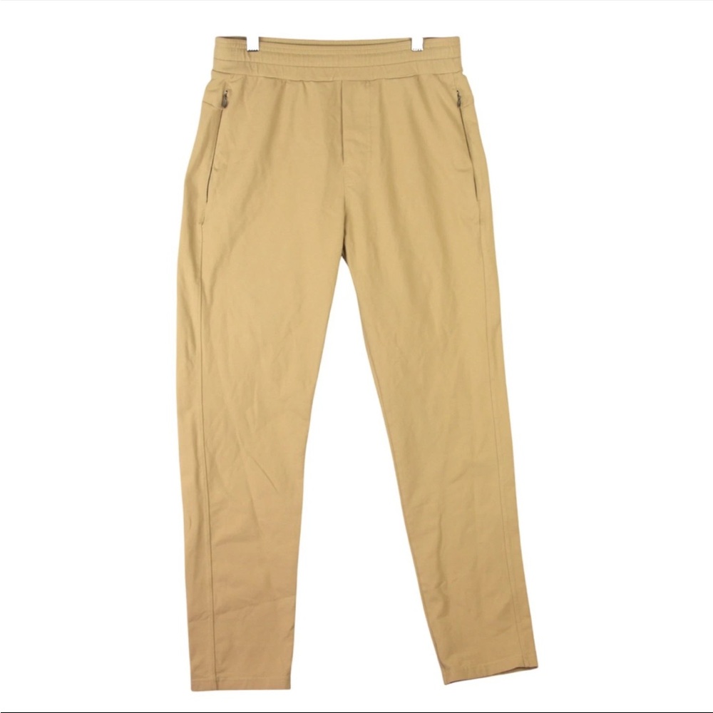Public Rec Daymaker Drawstring Stretch Sweatpants Mens 30x32 Fit 28x29 Tan Brown